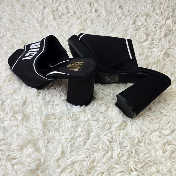 NWT Juicy By Juicy Couture J Girly Open Toe Slides, Size 8.5 - Picture 8 of 9